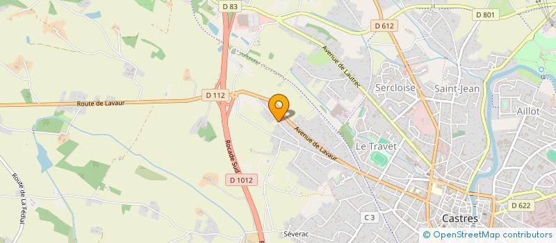 localisation de l'entreprise SARL MARC ANTOINE à CASTRES