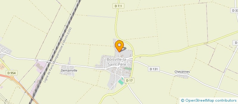 localisation de l'entreprise SARL MARC ANTOINE à BOISVILLE-LA-SAINT-PERE