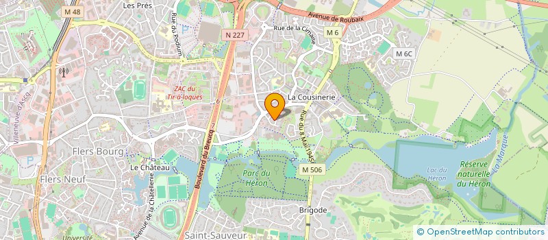 localisation de l'entreprise SARL MARC BINO EXPERTISE COMPTABLE à VILLENEUVE-D'ASCQ