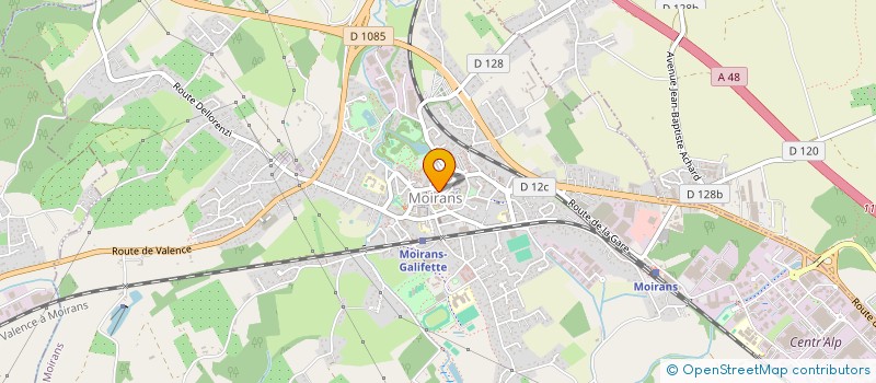 localisation de l'entreprise SARL MARC GIROUD à MOIRANS