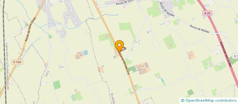 localisation de l'entreprise SARL MARC PAUWELS  QUAEDYPRE