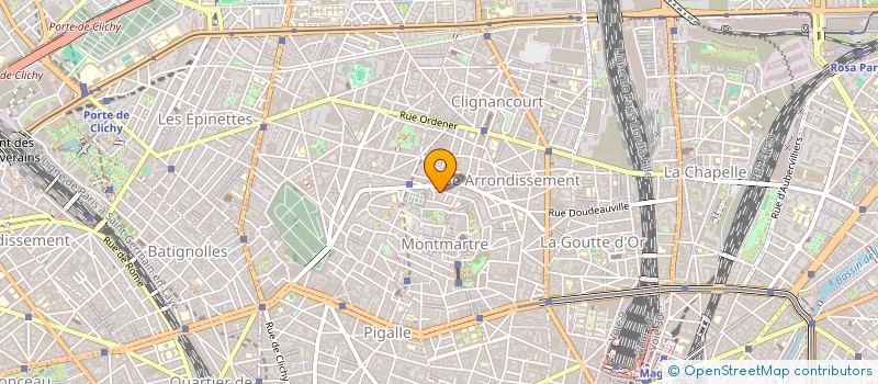 localisation de l'entreprise SARL MARCEAU  PARIS