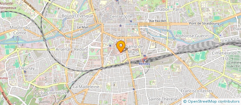 localisation de l'entreprise SARL MARCEAU  RENNES