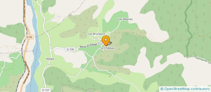 localisation de l'entreprise SARL MARCEL CHARPENTES à BARSAC