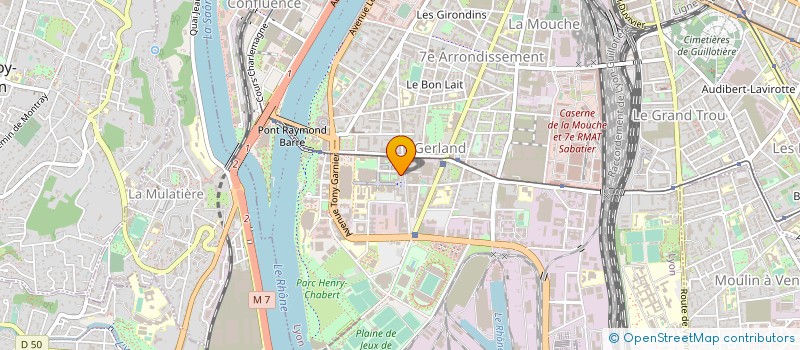 localisation de l'entreprise SARL MARCENY à LYON