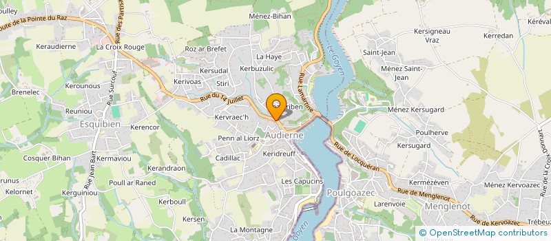 localisation de l'entreprise SARL MARCHADOUR-GARCIA à AUDIERNE