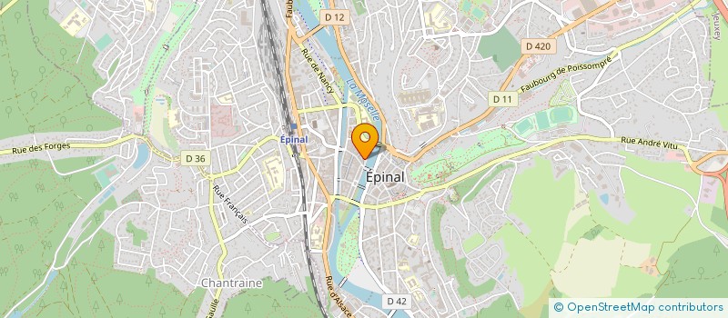 localisation de l'entreprise SARL MARCHAL - GEORGES  EPINAL