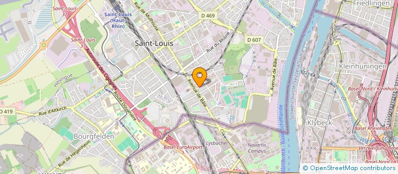 localisation de l'entreprise SARL MARCHAND à SAINT-LOUIS