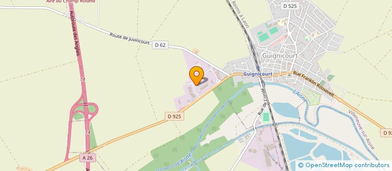 localisation de l'entreprise SARL MARCHAND  VILLENEUVE-SUR-AISNE