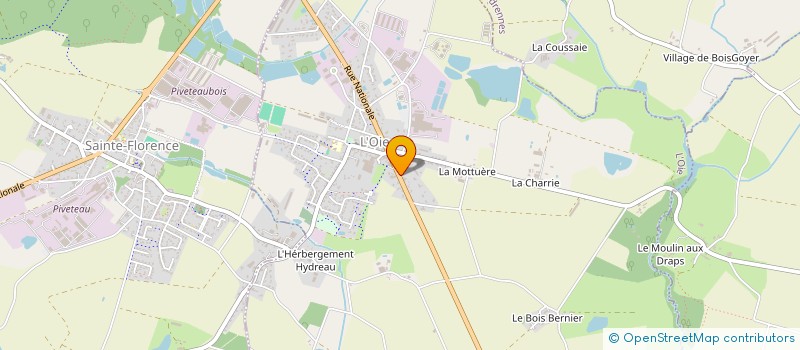 localisation de l'entreprise SARL MARCHAND PAYSAGE à L' OIE