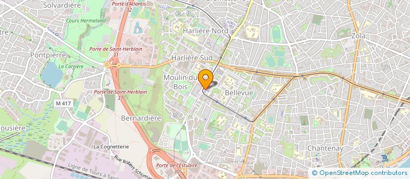 localisation de l'entreprise SARL MARCHE EXOTIQUE à NANTES