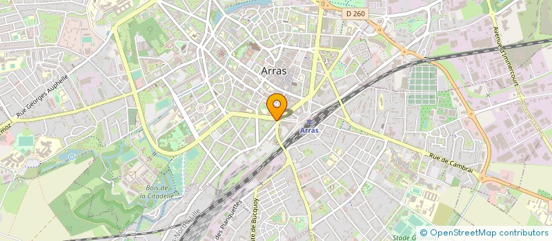 localisation de l'entreprise SARL MARCHE FLORAL ARRAGEOIS à ARRAS