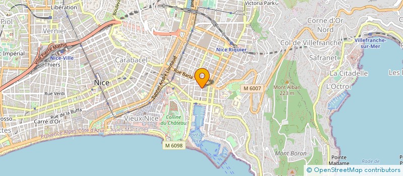 localisation de l'entreprise SARL MARCHITTO GILLES à NICE
