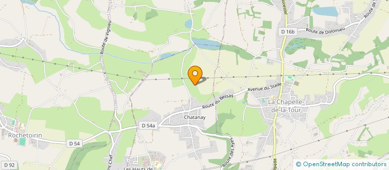 localisation de l'entreprise SARL MARCI-KLEIN  LA TOUR-DU-PIN