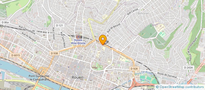 localisation de l'entreprise SARL MARCO  ROUEN