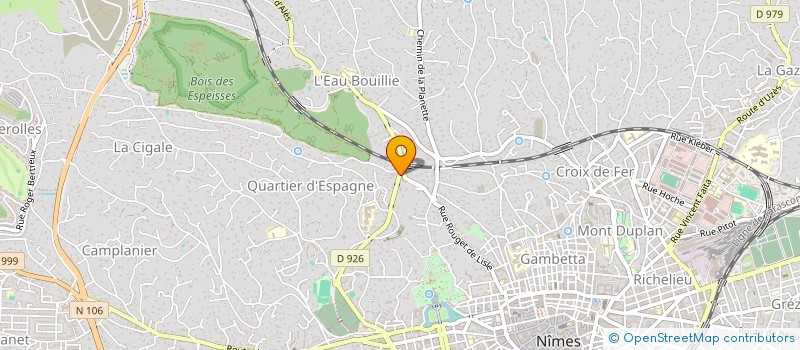 localisation de l'entreprise SARL MARCOUS à NIMES