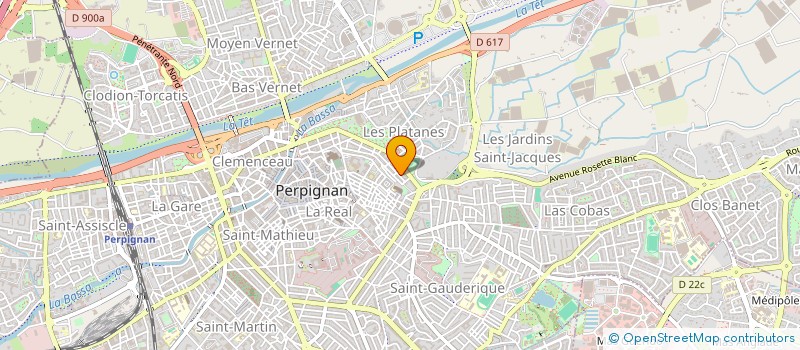 localisation de l'entreprise SARL MARCUCCI à PERPIGNAN