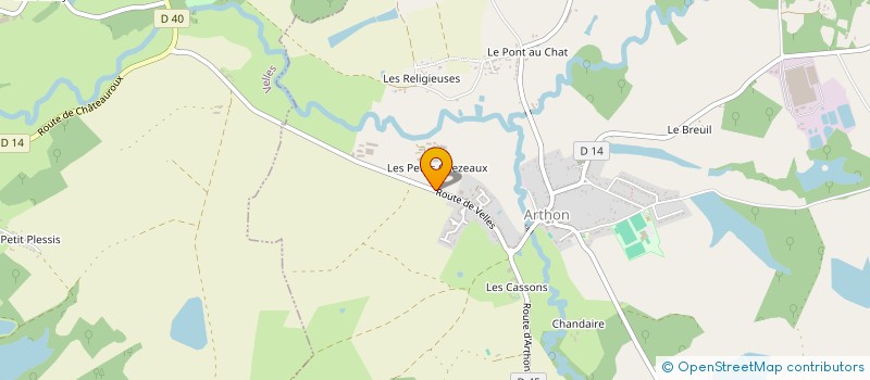 localisation de l'entreprise SARL MARECHAL à ARTHON