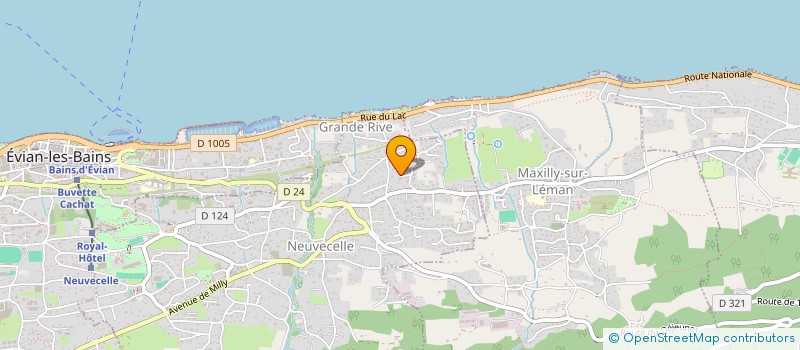 localisation de l'entreprise SARL MARERA  NEUVECELLE