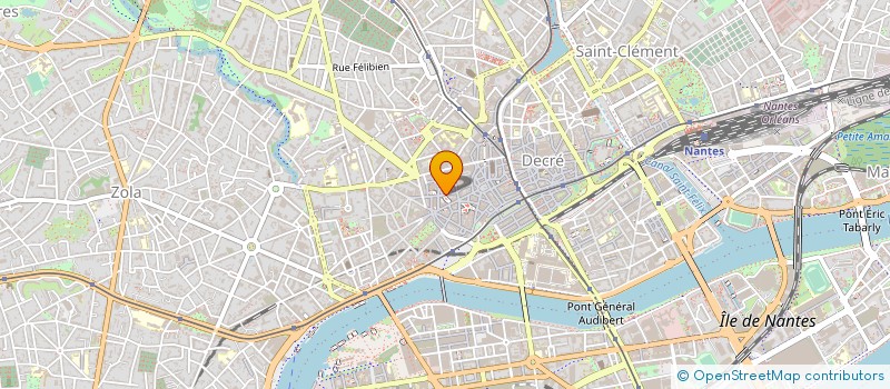 localisation de l'entreprise SARL MARGAUX  NANTES