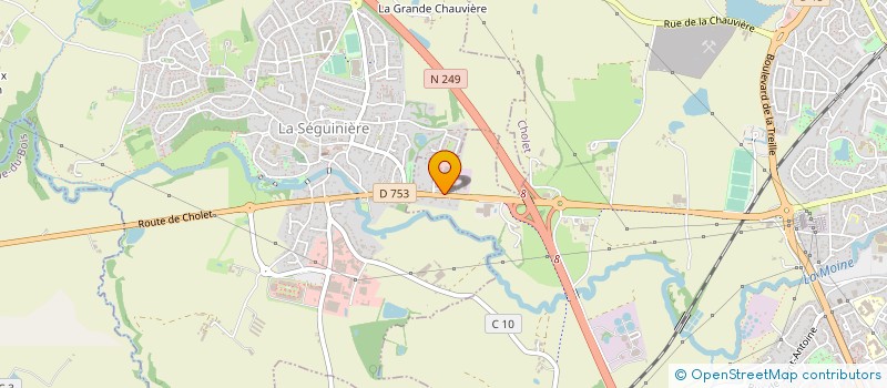 localisation de l'entreprise SARL MARGOT à CHOLET