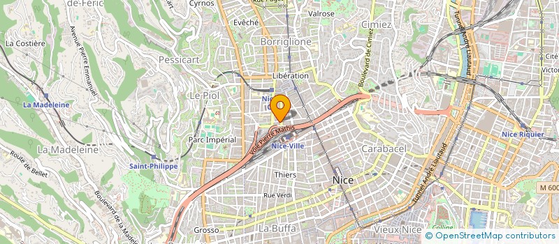 localisation de l'entreprise SARL MARHABA TELECOM à NICE