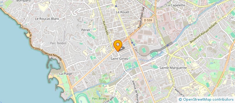localisation de l'entreprise SARL MARIA GOUNY à MARSEILLE