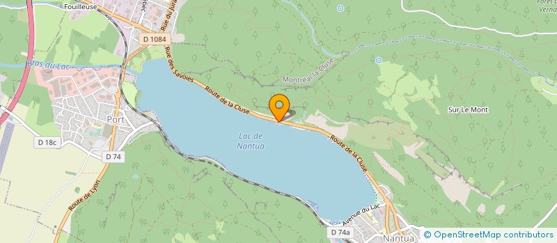 localisation de l'entreprise SARL MARIA MATRE à NANTUA
