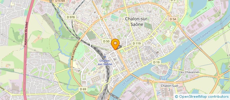 localisation de l'entreprise SARL MARIANNE à CHALON-SUR-SAONE