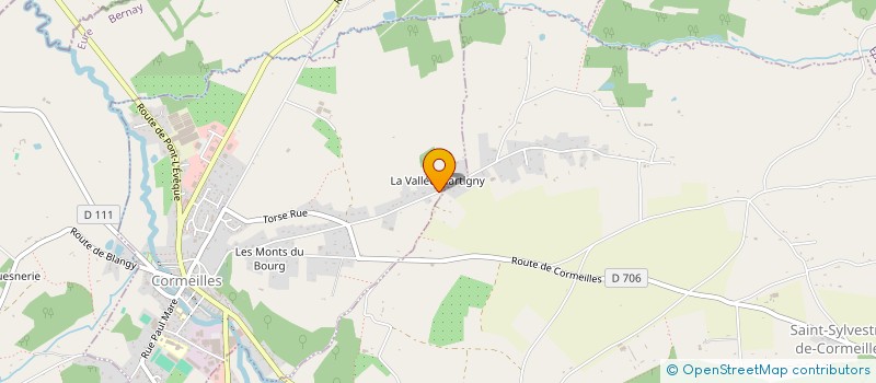 localisation de l'entreprise SARL MARIDOR PHILIPPE  CORMEILLES