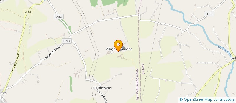 localisation de l'entreprise SARL MARIE  NOTRE-DAME-DE-CENILLY