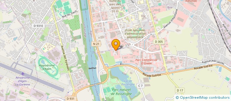 localisation de l'entreprise SARL MARIE ANNE  BOE