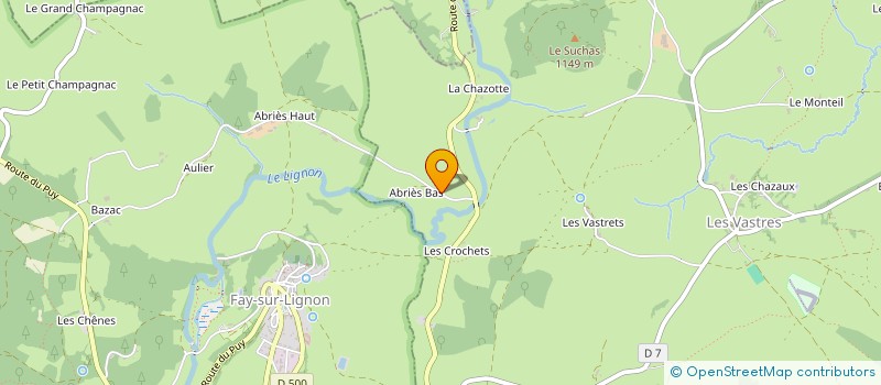 localisation de l'entreprise SARL MARIE ESTELLE DUMAS à LES VASTRES