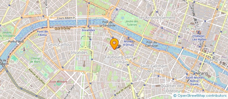 localisation de l'entreprise SARL MARIE JEANNE  PARIS