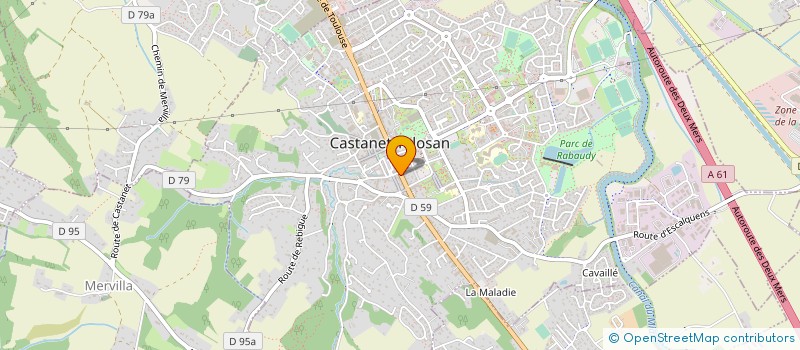 localisation de l'entreprise SARL MARIE KOLLER LUNETTES à CASTANET-TOLOSAN