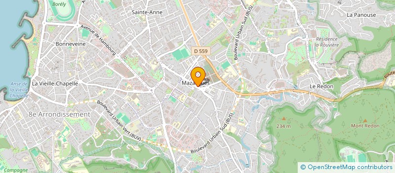localisation de l'entreprise SARL MARIE LAUVA à MARSEILLE