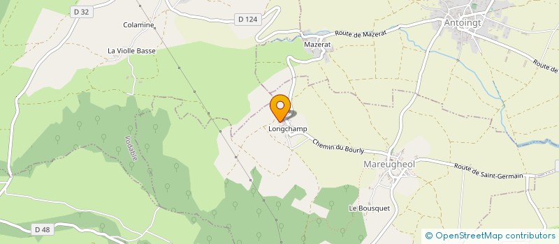 localisation de l'entreprise SARL MARIE POPO SERVICES à LE BREUIL-SUR-COUZE