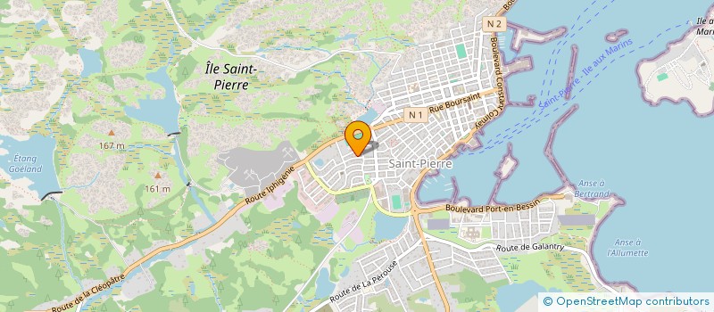 localisation de l'entreprise SARL MARIE THERESA II à SAINT-PIERRE