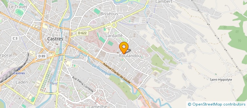 localisation de l'entreprise SARL MARILYN à CASTRES