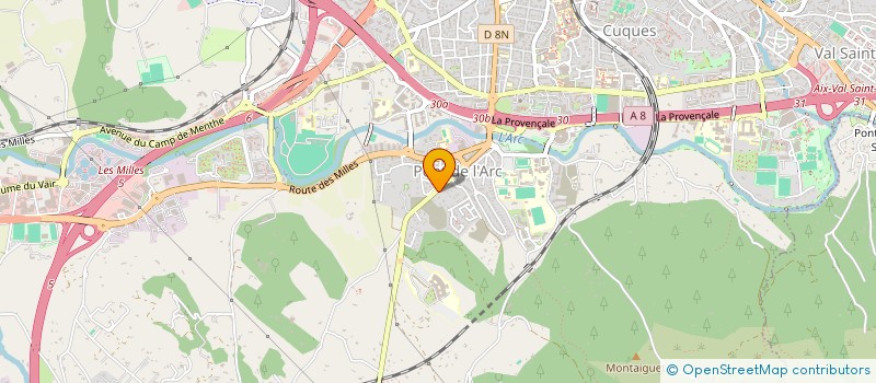 localisation de l'entreprise SARL MARIN DISTRIBUTION à AIX-EN-PROVENCE