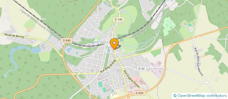 localisation de l'entreprise SARL MARINE  CONCHES-EN-OUCHE