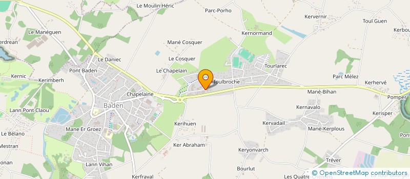 localisation de l'entreprise SARL MARINE PERFORMANCE à BADEN