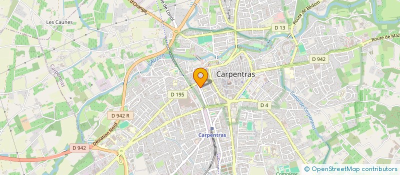 localisation de l'entreprise SARL MARION AVRIL à CARPENTRAS