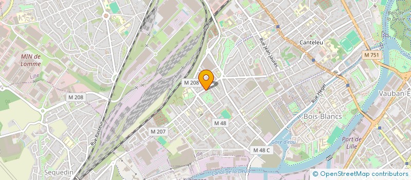 localisation de l'entreprise SARL MARISON à LILLE
