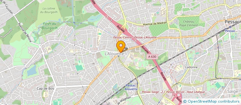 localisation de l'entreprise SARL MARJORY à PESSAC