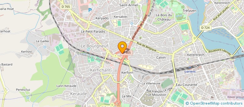 localisation de l'entreprise SARL MARJOVAL à LORIENT