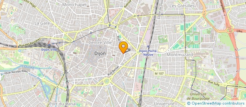 localisation de l'entreprise SARL MARLAZ à DIJON