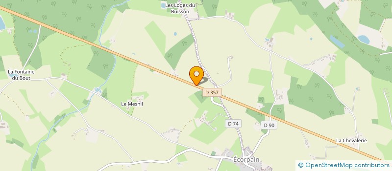 localisation de l'entreprise SARL MARLYN  ECORPAIN