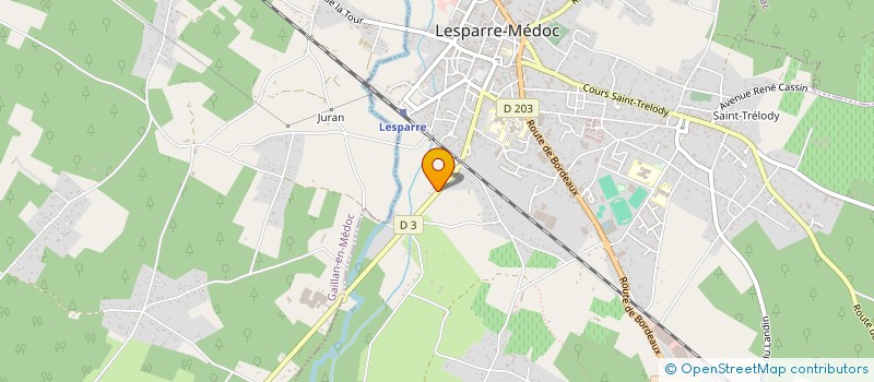 localisation de l'entreprise SARL MARM  SAINT GERMAIN D'ESTEUIL