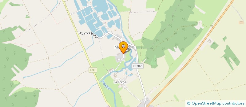 localisation de l'entreprise SARL MARMESSE à CHATEAUVILLAIN